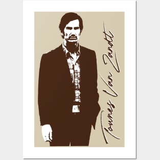 Townes Van Zandt Posters and Art